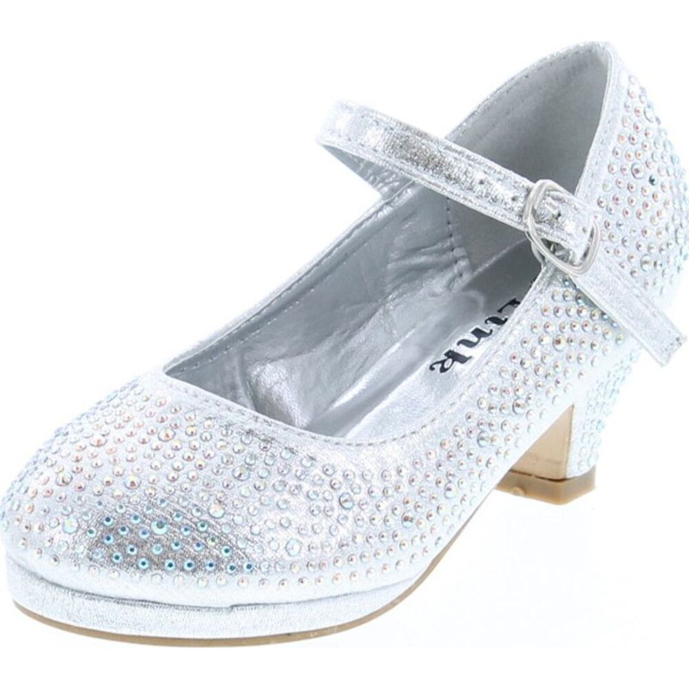 Link Dana-53K Silver Silver ChildG pumps-shoes 11 NEW
